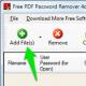 PDF Password Remover Free - PDF hujjatlari uchun parollarni o'chirish dasturi Himoyalangan PDF fayllarini tahrirlash