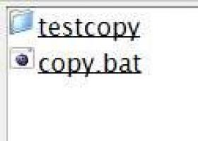 How to write your own bat file to create a backup copy